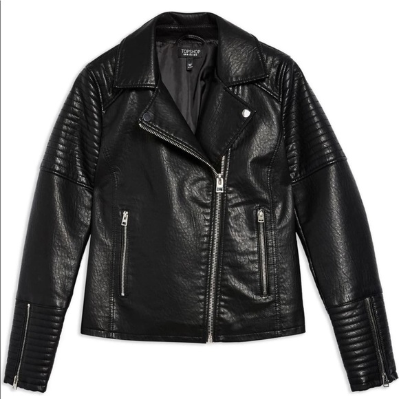 Topshop Jackets & Blazers - Topshop Rosa Moto Jacket